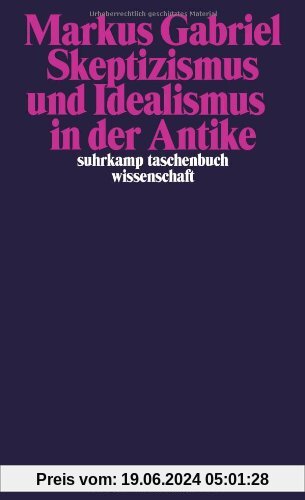 Skeptizismus und Idealismus in der Antike (suhrkamp taschenbuch wissenschaft)